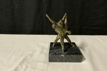 Afbeelding van Vintage Metalen Frank Rosen Beeld voor Artsen zonder Grensen