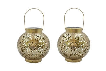 Afbeelding van Set van 2 Solar Lantaarns - Oosters design