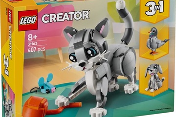 Afbeelding van LEGO Creator 3in1 Speelse kat dieren - 31163