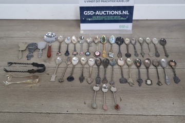 Afbeelding van Vintage Verzilverde Lepeltjes