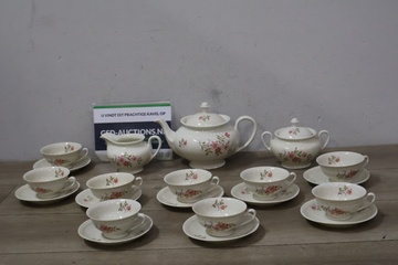 Afbeelding van Porseleinen theeservies van Mosa Maastricht