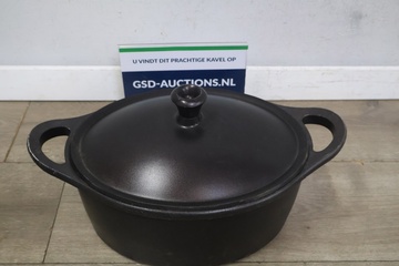 Afbeelding van Zwarte Gietijzeren Kookpan van Tefal