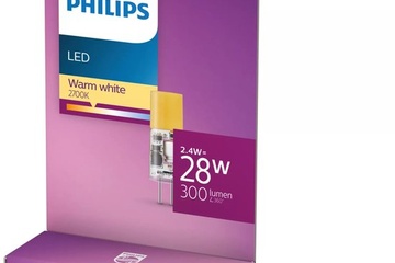 Afbeelding van Energiezuinige Philips LED Capsule Transparant - 28 W - G4
