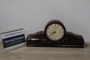 Afbeelding van Vintage Keramieken schoorsteenklok