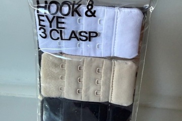 Afbeelding van H&M Hook & Eye – 3 Clasp BH verlengers.  Deze set bestaat ui