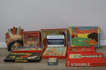 Afbeelding van Verschillende soorten bordspellen 9 stuks