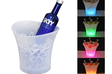 Afbeelding van Wijnkoeler met led verlichting