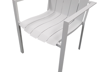 Afbeelding van Set van 6 Hamilton Bay stapelbare armstoelen Cosmo