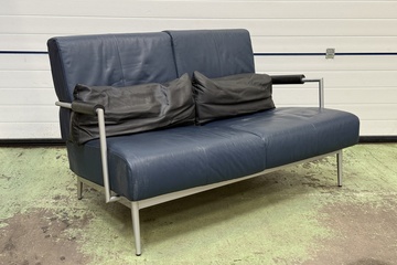 Afbeelding van Lederen 2-Zits Bank