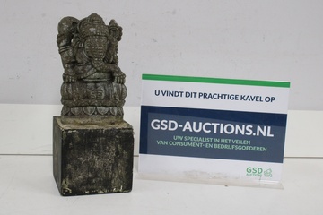 Afbeelding van Stenen Ganesha Beeld