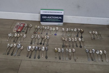 Afbeelding van Collectie Vintage Verzilverde Lepels