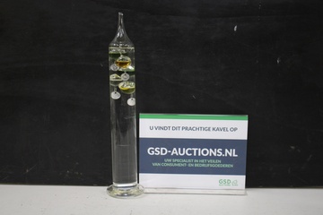 Afbeelding van Vintage Glazen Galilei-Thermometer
