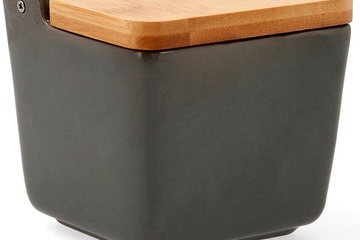 Afbeelding van Zoutvaatje met deksel Quid Tu Y Yo Keramisch 12 x 12 cm