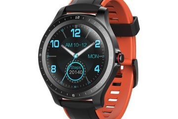 Afbeelding van J&G luxe Smartwatch/Fitnestracker model V20. Kleur: Oranje