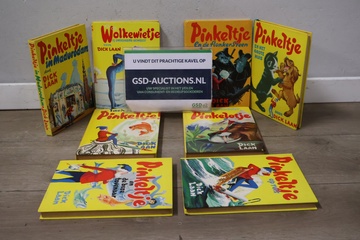Afbeelding van Kinderboeken van Pinkeltje van Dick Laan 8 stuks