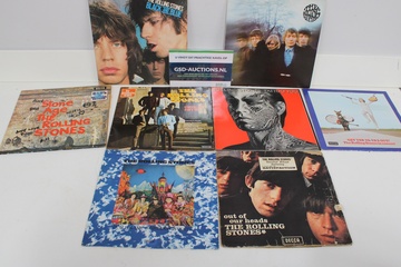 Afbeelding van Verzameling Rolling Stones vinylplaten