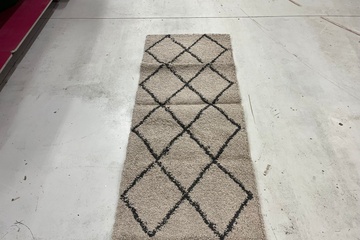 Afbeelding van Vidaxl vloerkleed 80x200 vivia shaggy beige 