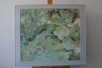 Afbeelding van Fraaie krijt/pastel tekening, gesigneerd met Tamar