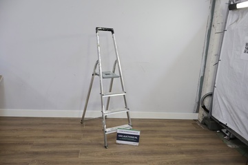 Afbeelding van 4-Treeds Aluminium Ladder