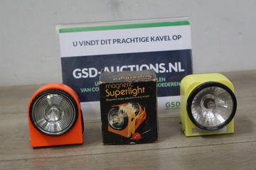 Afbeelding van Set van 2 Magnetische Werkplaats Verlichtingslampen