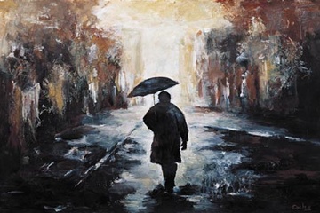 Afbeelding van Escha van den Bogerd, Solitude, Afm: 70x100 cm.