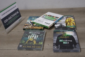 Afbeelding van DVD's van de serie Breaking Bad 5 stuks