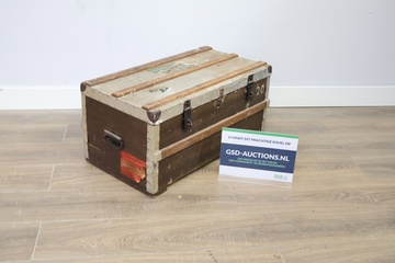 Afbeelding van Houten Hutkoffer