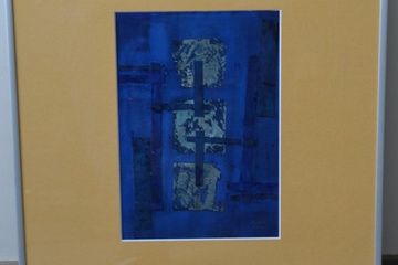 Afbeelding van Abstract schilderij van gemengde technieken: door Nettie''