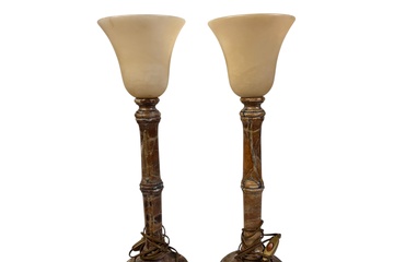 Afbeelding van Tafellampen set Alabastros Alvero S.L.