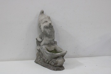 Afbeelding van Betonnen Kabouter-Plantenbak'