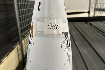 Afbeelding van 080. Bloemenvaas versierd