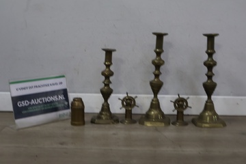 Afbeelding van Mix van Messing Kandelaars