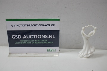 Afbeelding van Wit Keramisch Beeld van een Dansend Koppel''