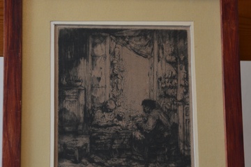 Afbeelding van Ets: Le Savatier van A. Brouet