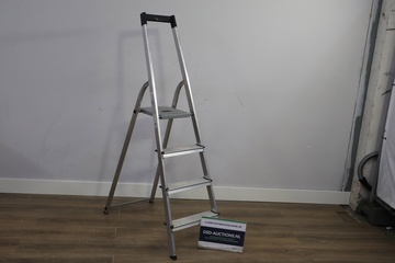 Afbeelding van 4-Treeds Aluminium Ladder