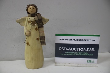 Afbeelding van Aardewerk Kerstengelen Beeld''