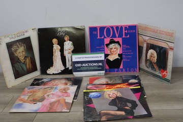 Afbeelding van Collectie vinylplaten van Dolly Parton 9 stuks