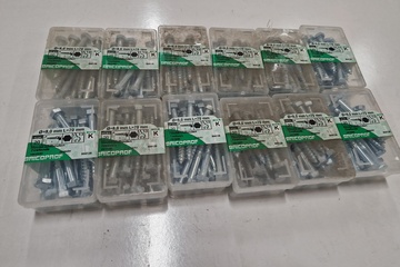 Afbeelding van 12 doos houtdraadbouten verzinkt 