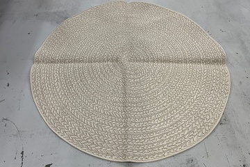 Afbeelding van Vidaxl vloerkleed 160x160 kenzy rond