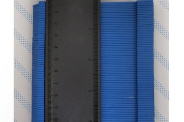 Afbeelding van Profielaftaster 125mm - eenvoudig moeilijke hoeken overbrengen op tegels en laminaat