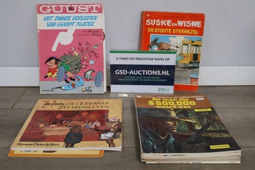Afbeelding van Mix van 8 Vintage Stripboeken