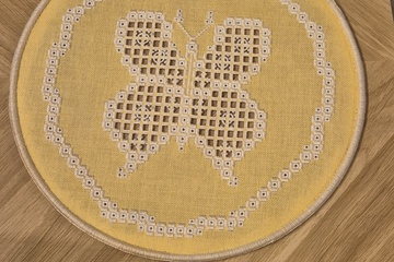 Afbeelding van Vintage Vlinder borduurwerk