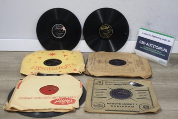 Afbeelding van Mix van 6 Vintage Bakelietplaten