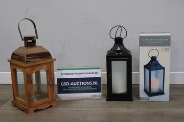Afbeelding van Set van 2 Decoratieve Lantaarns'''