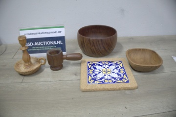 Afbeelding van Mix van Houten Keuken Benodigdheden''