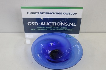 Afbeelding van Transjo Hytta WRC - Cobalt Blue Swedish Art Glass Bowl