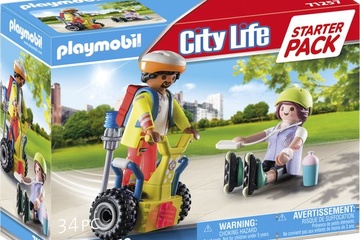 Afbeelding van PLAYMOBIL Starterpack Rescue met segway - 71257