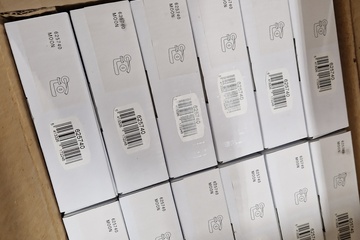 Afbeelding van 24x deurklinkset aluminium 