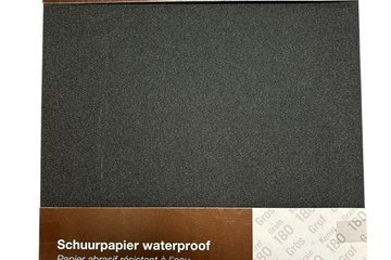 Afbeelding van 5x Master Schuurpapier Korrel 180 waterproof