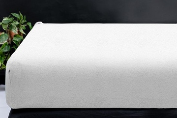 Afbeelding van Sleeptime Teddy hoeslaken wit 140x200cm+30cm